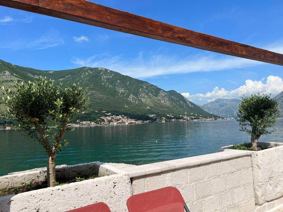 Sea Front 171 Apartman Kotor Kültér fotó